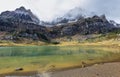 Piedrafita lake in Valley of Tena in Pyrenees, Spain