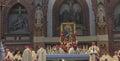 Piekary Sl, Poland, May 28, 2017: Pilgrimage of men and young me