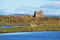 View towards Piel Island Cumbria UK. Royalty Free Stock Photo