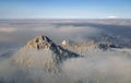 Pieniny winter hills