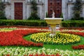 PIENZA, TUSCANY/ITALY - MAY 18 : Floral display outside Pienza C