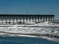 Holden Beach Pier Royalty Free Stock Photo