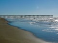 Holden Beach Pier Royalty Free Stock Photo