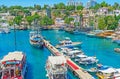 Pier in Antalya marina