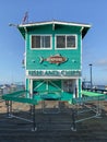 Pier of Avalon Bay in Santa Catalina Island, USA Royalty Free Stock Photo