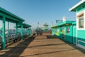 Pier of Avalon Bay in Santa Catalina Island, USA Royalty Free Stock Photo