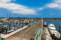 Pier of Badouzi fishery harbor