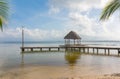 Pier on the beach, Panama Royalty Free Stock Photo