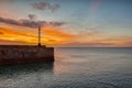 Bridlington Morning East Yorkshire Coast UK Royalty Free Stock Photo