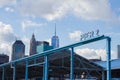 Pier 5 of Brooklyn Bridge Park Royalty Free Stock Photo