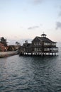 The Pier Cafe restaurant in Seaport Village in San Diego, California Royalty Free Stock Photo