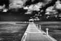 Grand Cayman-Rum Point-Pier 2 Royalty Free Stock Photo