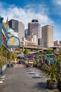 Pier at Central Waterfront in Seattle, Washington Royalty Free Stock Photo