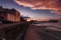 Pier at Cromer in North Norfolk during the sunset