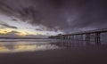 Fernandina Beach Pier Royalty Free Stock Photo