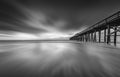 Fernandina Beach Pier Royalty Free Stock Photo