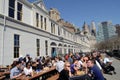 Pier A Food Court Outdoors NYC Tom Wurl Royalty Free Stock Photo