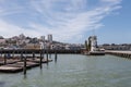 Pier 39 Forbes island in San Francisco