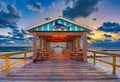 Pier in Fort Lauderdale, Florida, USA Royalty Free Stock Photo