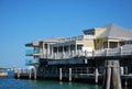 Pier at the Gulf Of Mexico, Key West on the Florida Keys Royalty Free Stock Photo