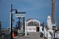 Pier at the Gulf Of Mexico, Key West on the Florida Keys Royalty Free Stock Photo