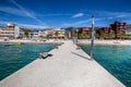 Pier In Himara City - Vlore, Albania