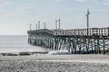 Pier at Holden Beach, North Carolina Royalty Free Stock Photo