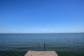 Pier At The IJselmeer The Netherlands 6-8-2020