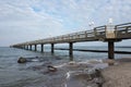 Pier in Kuehlungsborn Royalty Free Stock Photo