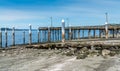 Low Tide Pier 2 Royalty Free Stock Photo