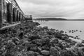 Pier At Low Tide 3 Royalty Free Stock Photo
