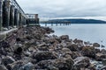 Pier At Low Tide 2 Royalty Free Stock Photo