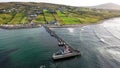 The pier at Machaire Rabhartaigh, Translation: Magheraroarty - Plane of the spring tideplane of roarty, Gaeltacht