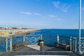 The pier at Marina di Pietrasanta, Tuscan Riviera, Tuscany, Ital