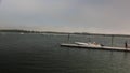 Boaters at Pine Point dock in Scarborough Maine