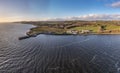 The pier in Mountcharles in County Donegal - Ireland. Royalty Free Stock Photo