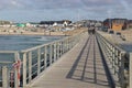 Pier in Norre Vorupor, Denmark.