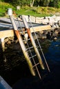 Pier in Norway Royalty Free Stock Photo