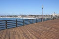 Pier at Oceanside, California looking east toward the shore