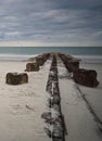 Pier at Pawleys Island Royalty Free Stock Photo