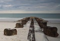 Pier at Pawleys Island Royalty Free Stock Photo