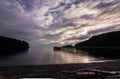 Pier on a Peaceful Lake