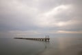 Pier photo taken with long exposure technique / ÃÂ°stanbul