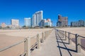 Pier Beach Durban Hotels Landscape Royalty Free Stock Photo