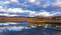 Pier Reaches into a Tranquil Lake