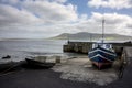 The pier on Rinroe point, Ireland