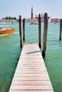 Pier on San Marco Canal, Venice