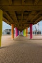 The pier of Scheveingen The Hague in The Netherlands Royalty Free Stock Photo