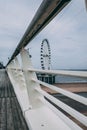 The pier of Scheveingen The Hague in The Netherlands Royalty Free Stock Photo