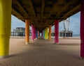 The pier of Scheveingen The Hague in The Netherlands Royalty Free Stock Photo